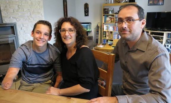 Théo Curin famille