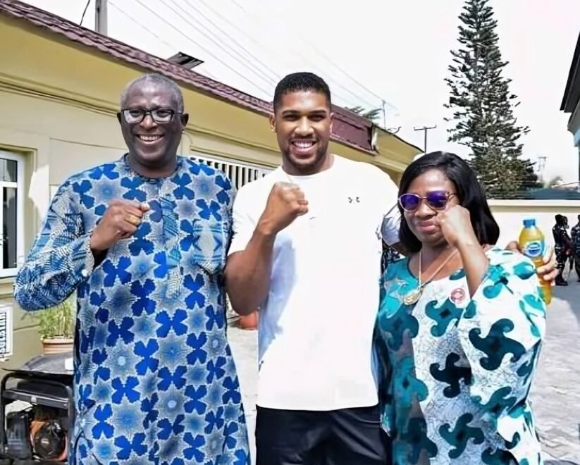 anthony joshua origine parents